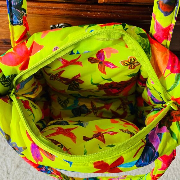 BAGGU x Jessica Williams Puffy Mini Tote, Butterfly Print - Picture 6 of 6